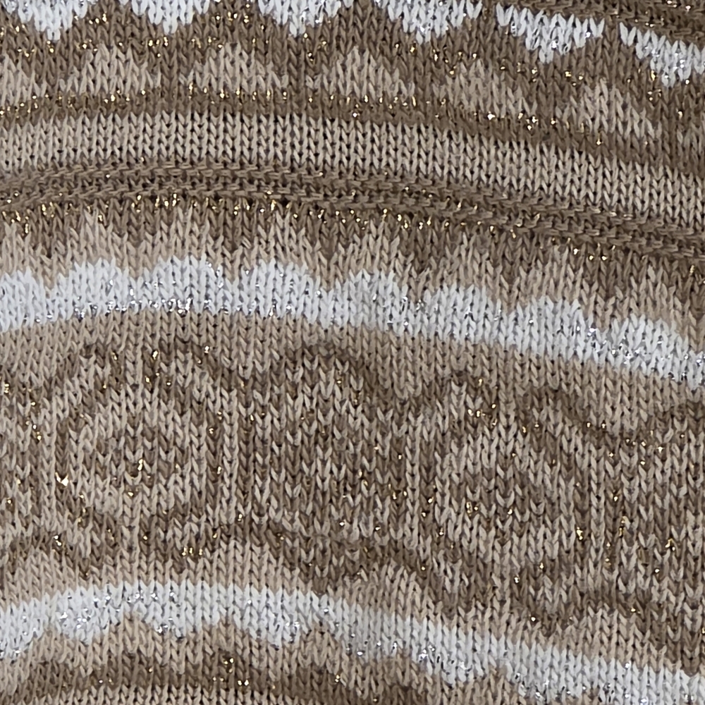 VTG 80s Dana Scott Metallic Knit Sweater Made In The USA - Picture 5 of 5